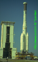 Ariane en phase de transfert